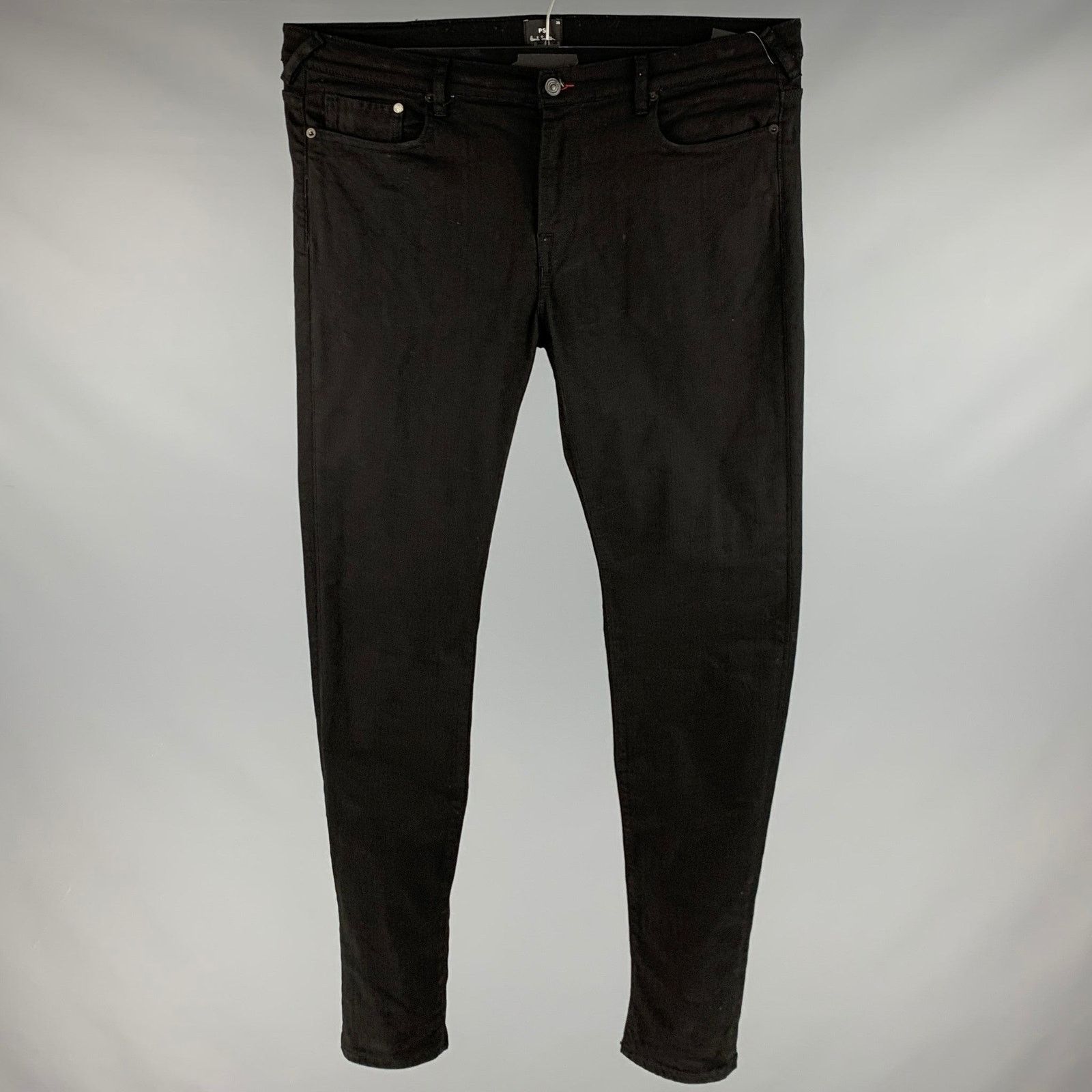 Paul Smith PAUL SMITH Size 36 Black Cotton Blend Jeans Size US 36 / EU 52 - 1 Thumbnail