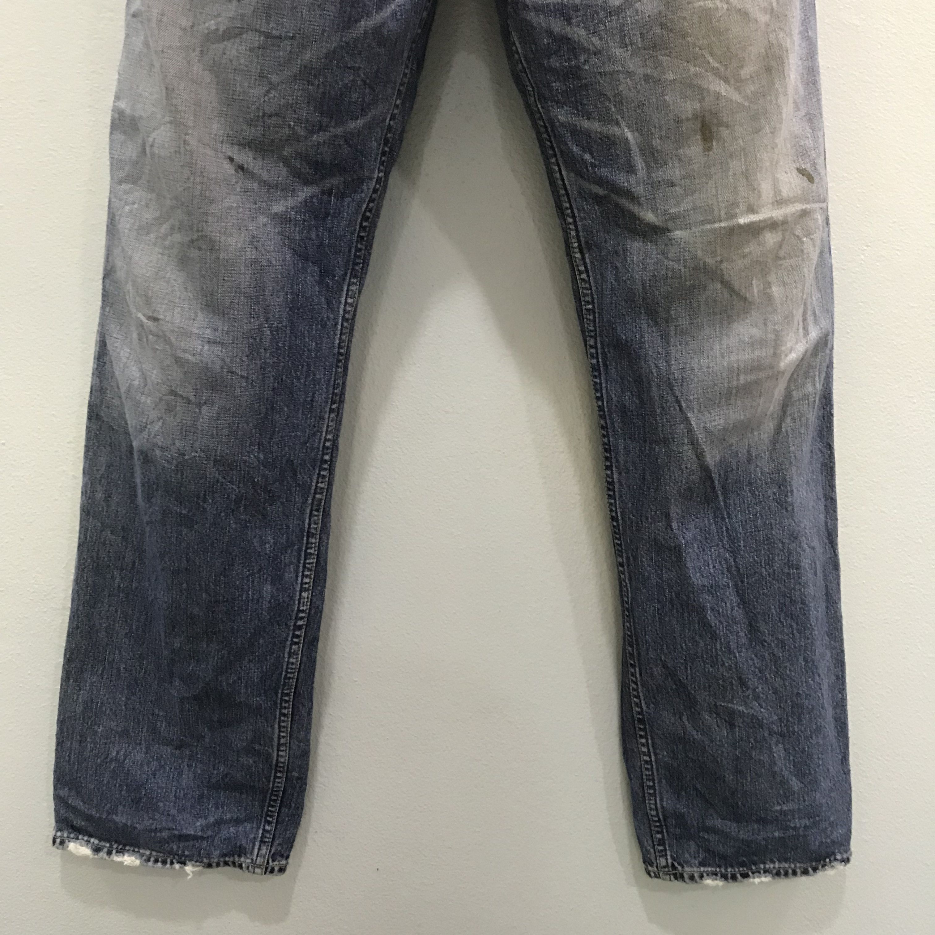 Levi's Vintage Levi’s 503 Jeans Distressed Blue Faded Straight Leg Size US 36 / EU 52 - 4 Thumbnail