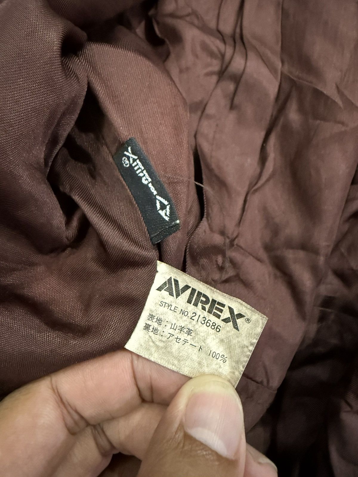 Avirex × Vintage vintage 1990s Avirex flight jacket limited version Size US XS / EU 42 / 0 - 11 Thumbnail