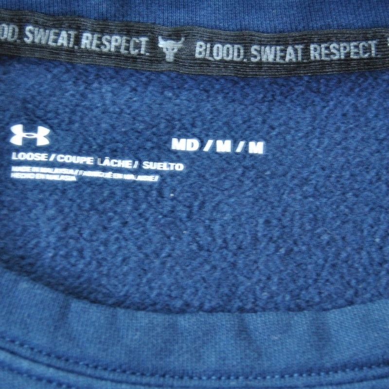 Under Armour Project Rock Crop Top Sweater Medium Under Armour Size M / US 6-8 / IT 42-44 - 7 Thumbnail