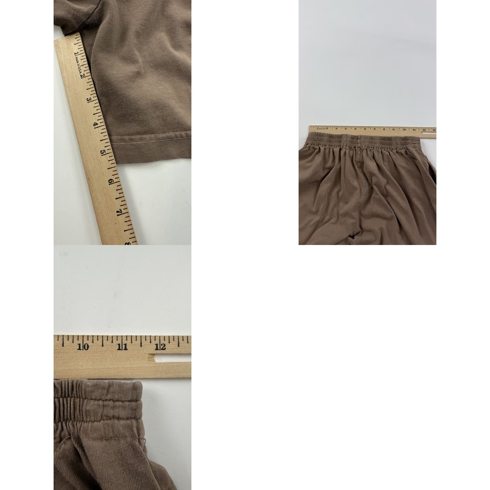 CO Liz & Co Shorts Womens Small Casual Elastic Waist Relaxed Fit Lounge Summer Size 28" / US 6 / IT 42 - 8 Thumbnail