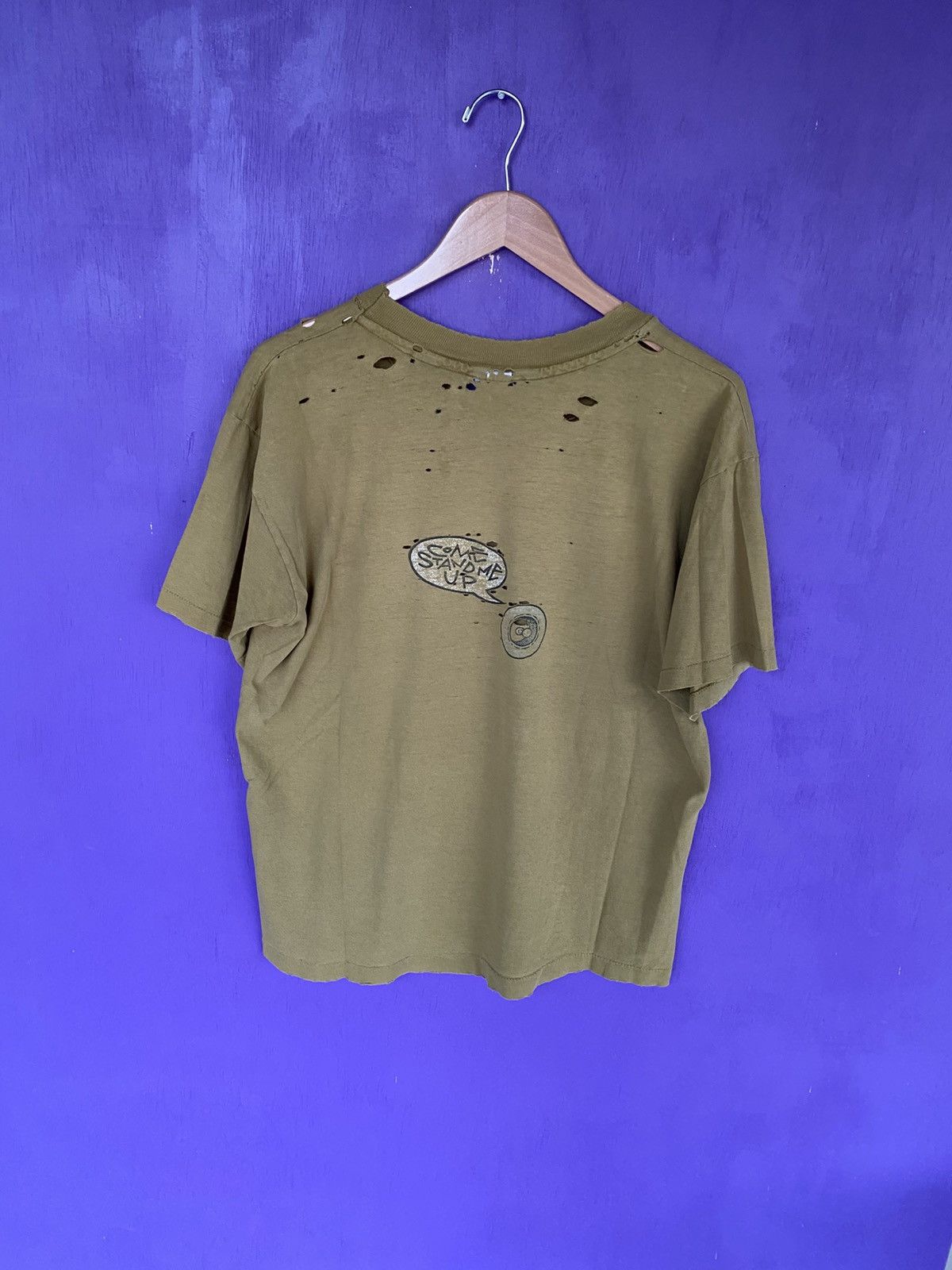 Band Tees Vintage 1994 Soundgarden pushead distressed tour tee Size US L / EU 52-54 / 3 - 2 Thumbnail