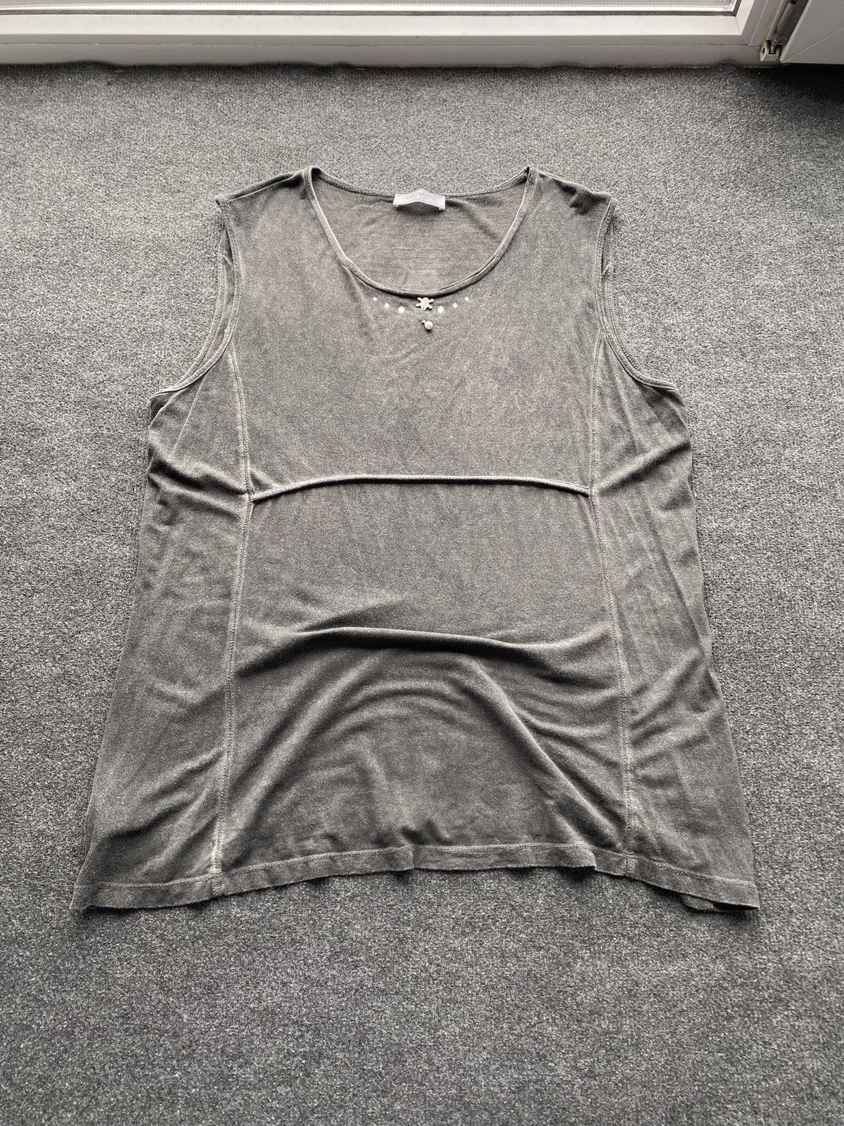 Elisa Cavaletti 🔥Designer Luxury Elisa Cavaletti Oversized sleeveless blouse Size XS / US 0-2 / IT 36-38 - 1 Thumbnail
