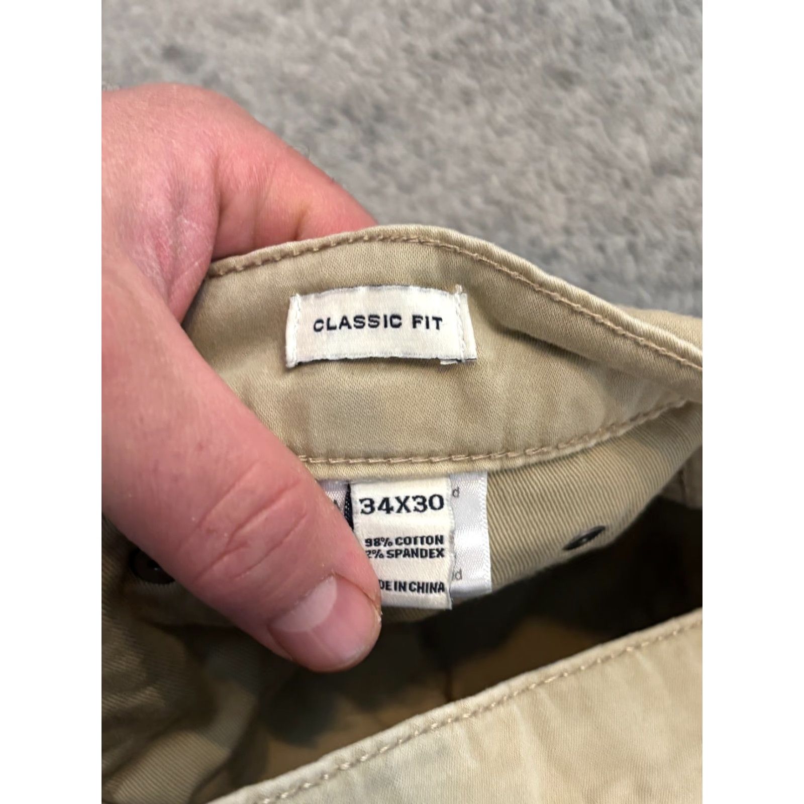 Joseph Abboud Joseph Abboud Jeans Mens 34x32 Beige Denim Classic Fit Pants Shirt? Size US 34 / EU 50 - 3 Thumbnail