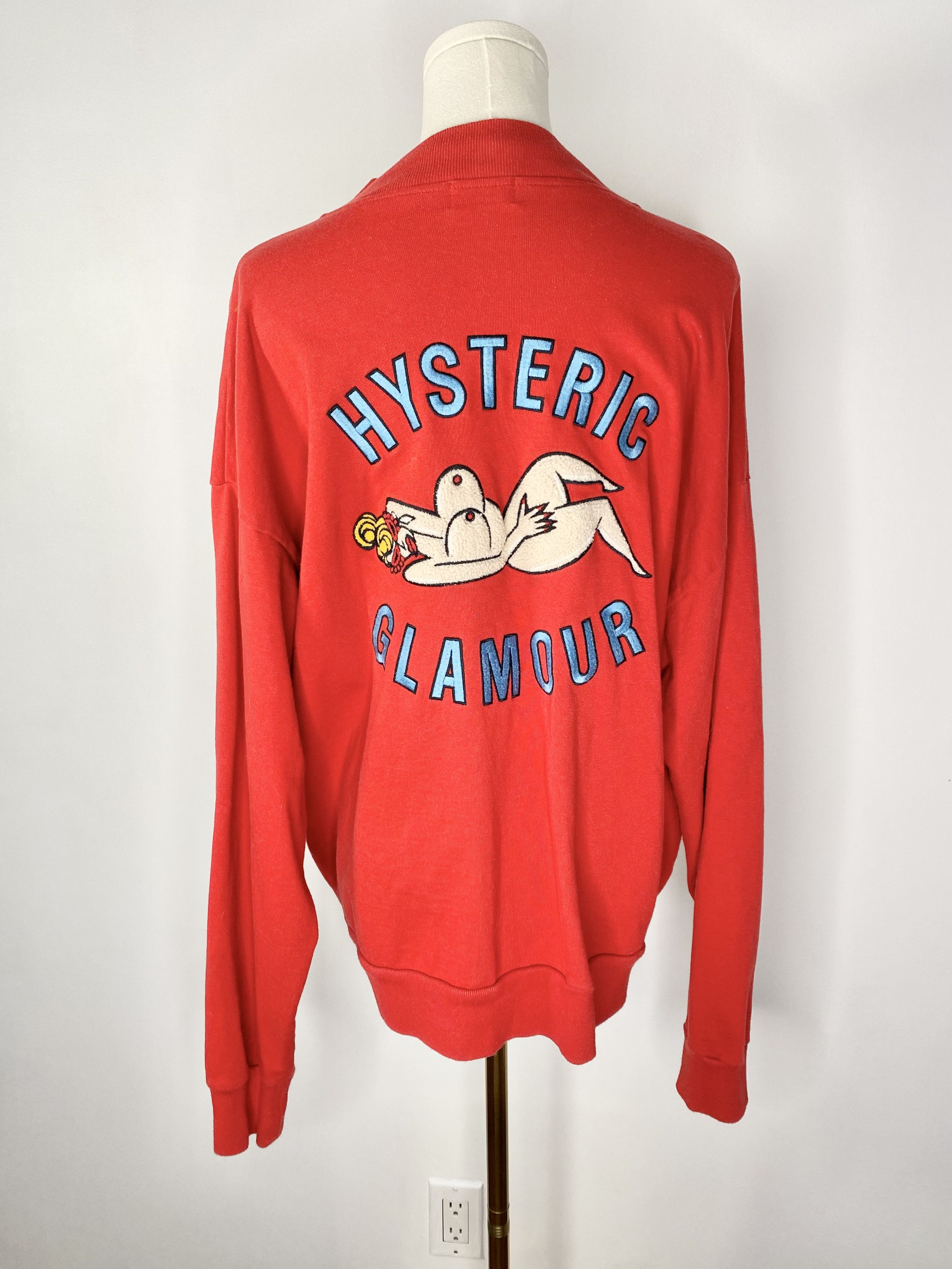 Hysteric Glamour Hysteric Glamour - Red Nude Woman Bomber Jacket Size US M / EU 48-50 / 2 - 1 Thumbnail