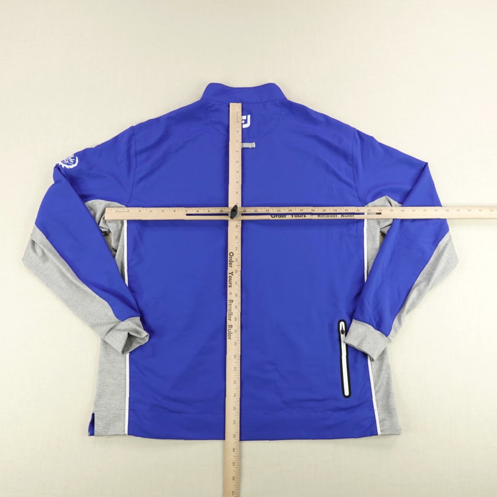 Footjoy FootJoy Jacket Men L Blue 1/2 Zip Windbreaker Golf Pullover Outdoor Sports Size US L / EU 52-54 / 3 - 6 Thumbnail