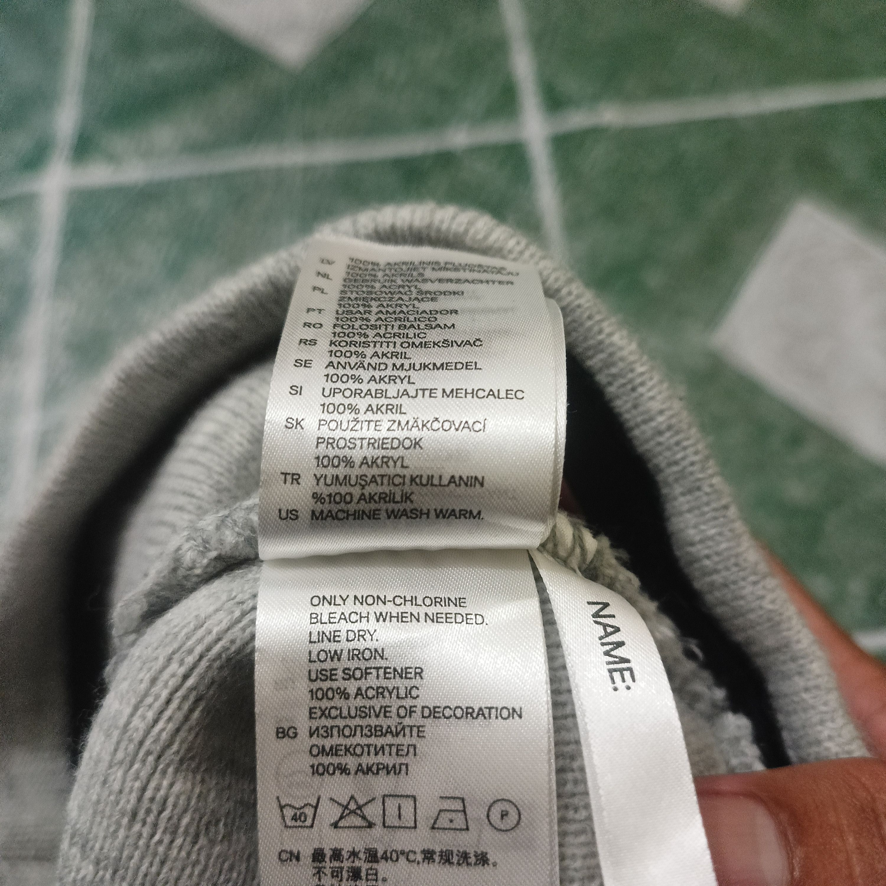 H&M × Japanese Brand H&M mask beanie hat Size ONE SIZE - 6 Thumbnail
