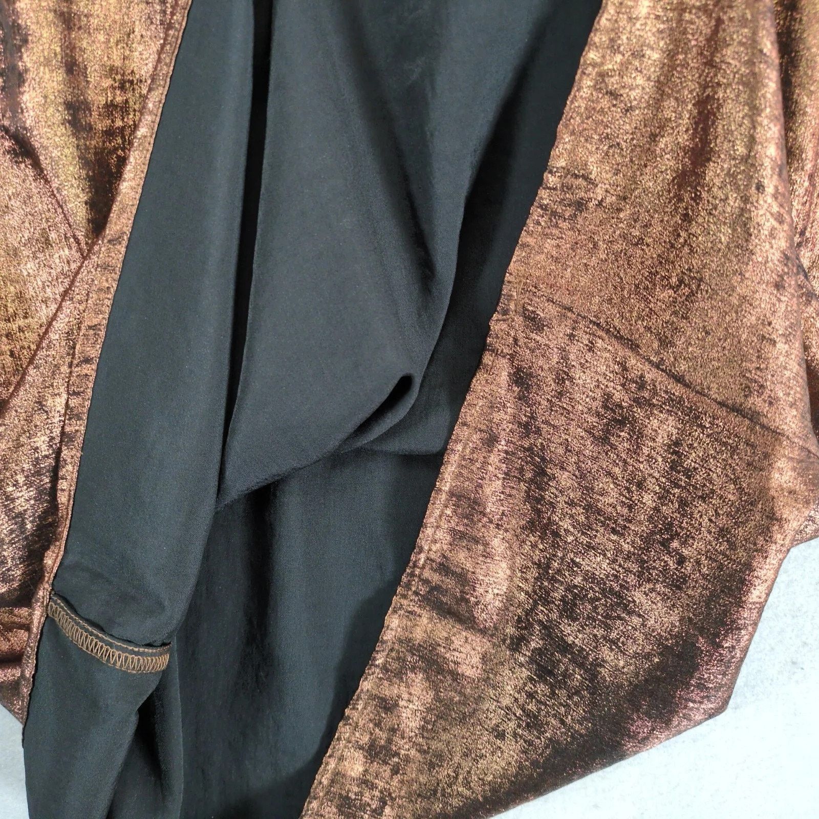 Other NWT A New Day Copper Metallic Mini Slip Dress Sz M Grunge Size XL / US 12-14 / IT 48-50 - 8 Thumbnail