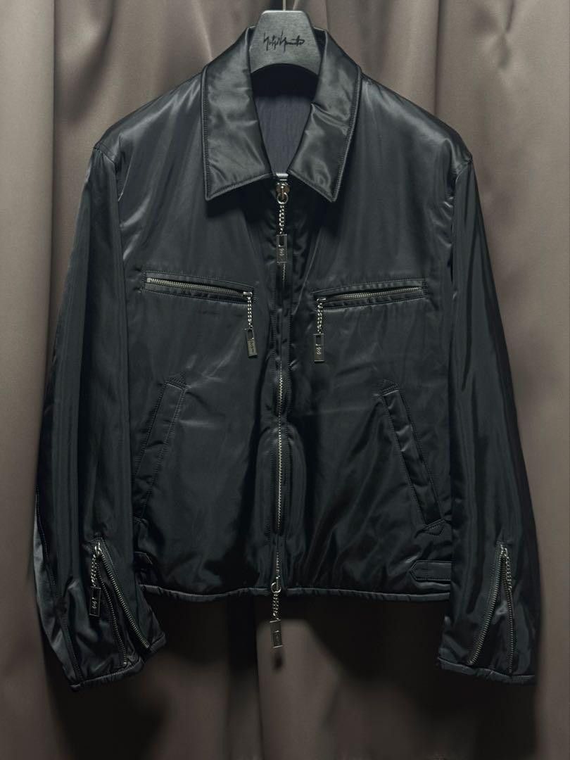 Yohji Yamamoto POUR HOMME 24aw Nylon single blouson Size US S / EU 44-46 / 1 - 1 Thumbnail