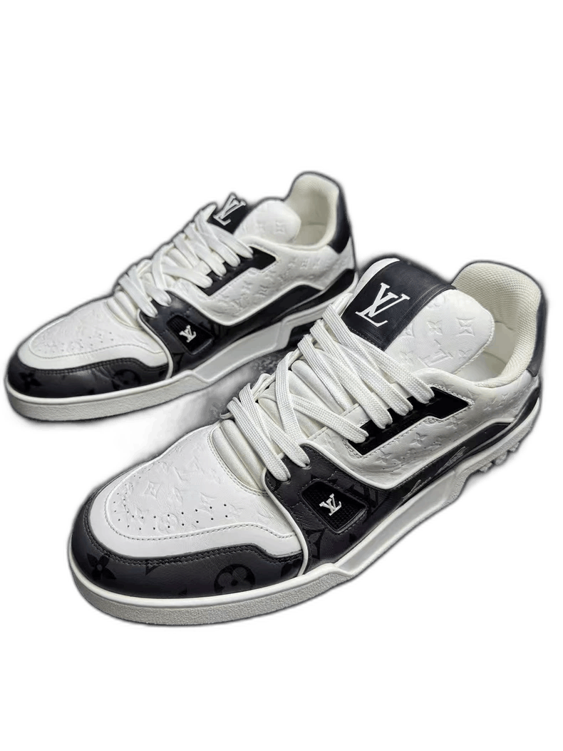 Louis Vuitton LV Trainer Black White Sneakers Size US 9 / EU 42 - 1 Thumbnail
