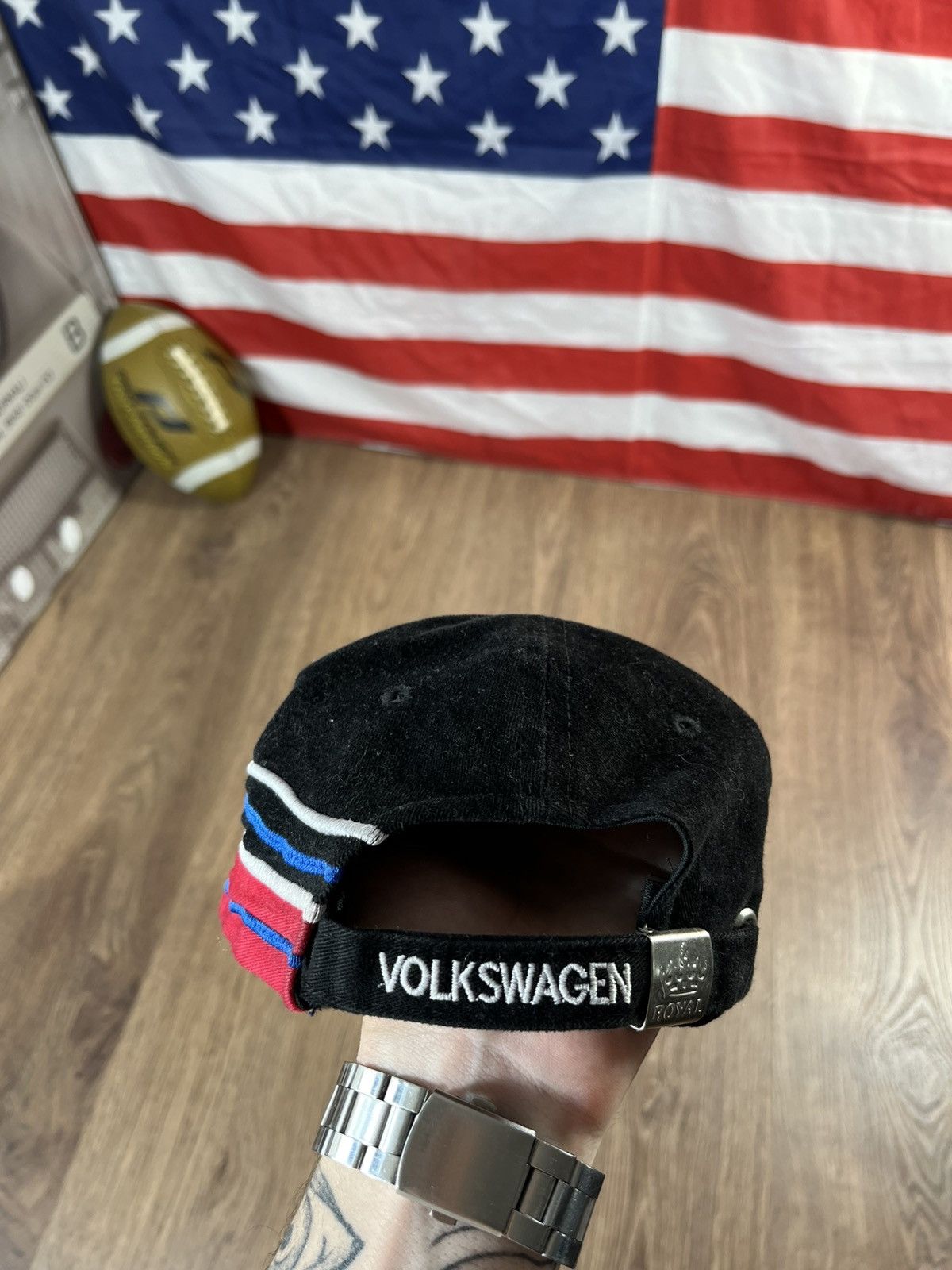NASCAR × Vintage 00s Vintage Volkswagen Racing Cap Size ONE SIZE - 6 Thumbnail