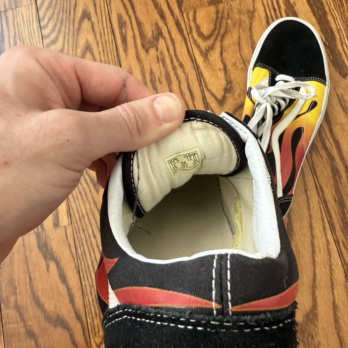 Vans Vans sk8 Low Flame Size US 10.5 / EU 43-44 - 5 Thumbnail