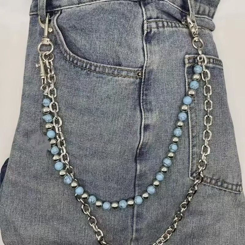 Other Street Big Ring Key Chain Rock Pants Waist Chain Size ONE SIZE - 1 Thumbnail