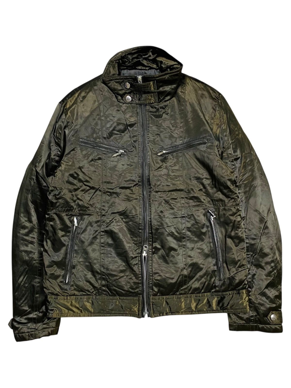 Tornado Mart 2000s Pazzo - Vkei Styler Iridescent Rider Jacket Size US M / EU 48-50 / 2 - 1 Thumbnail