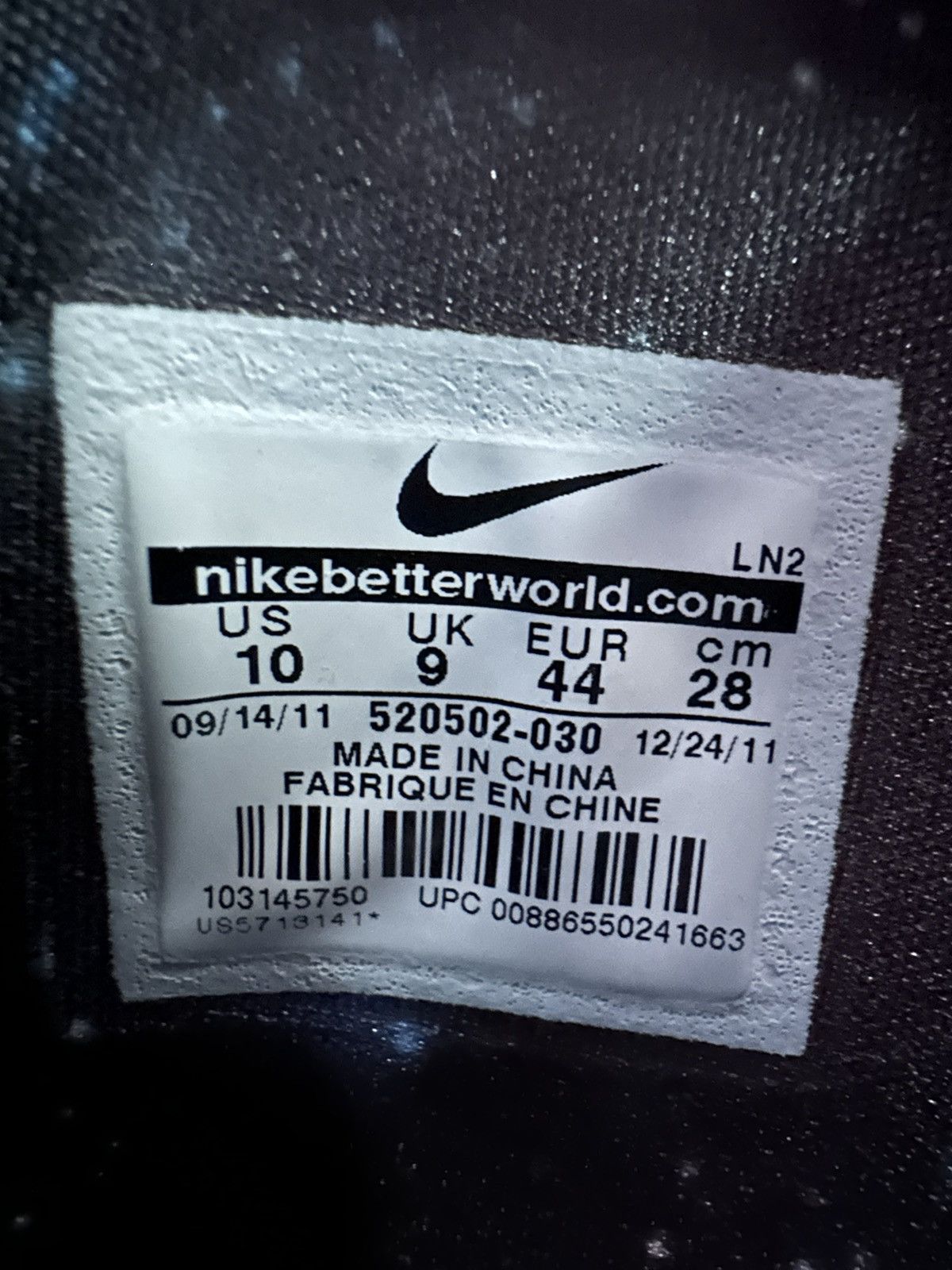 Nike Nike Flight One NRG 2011 Size US 10 / EU 43 - 8 Thumbnail