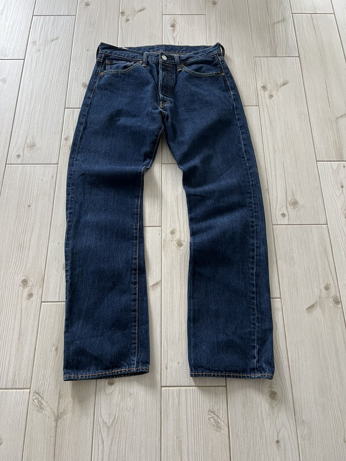 Levi's Vintage Levi's 501 Distressed Jeans 32x32 Size US 32 / EU 48 - 3 Thumbnail