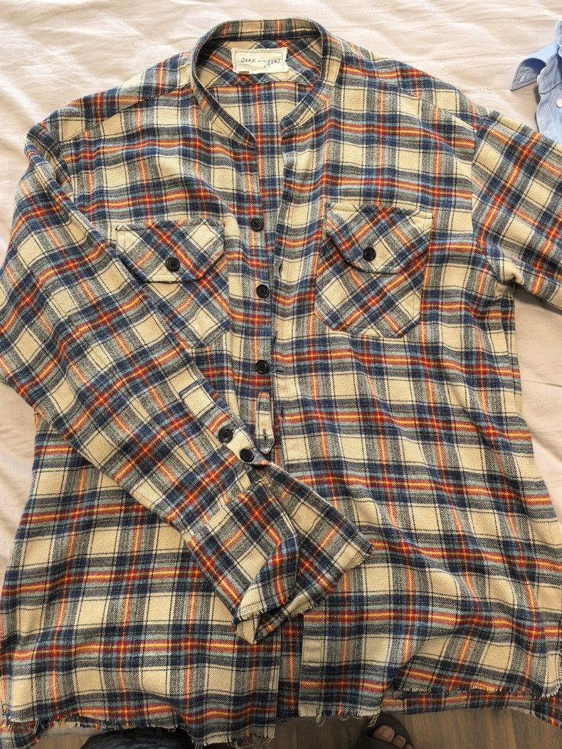 Greg Lauren Greg Lauren size2 flannel shirt Size US M / EU 48-50 / 2 - 1 Thumbnail