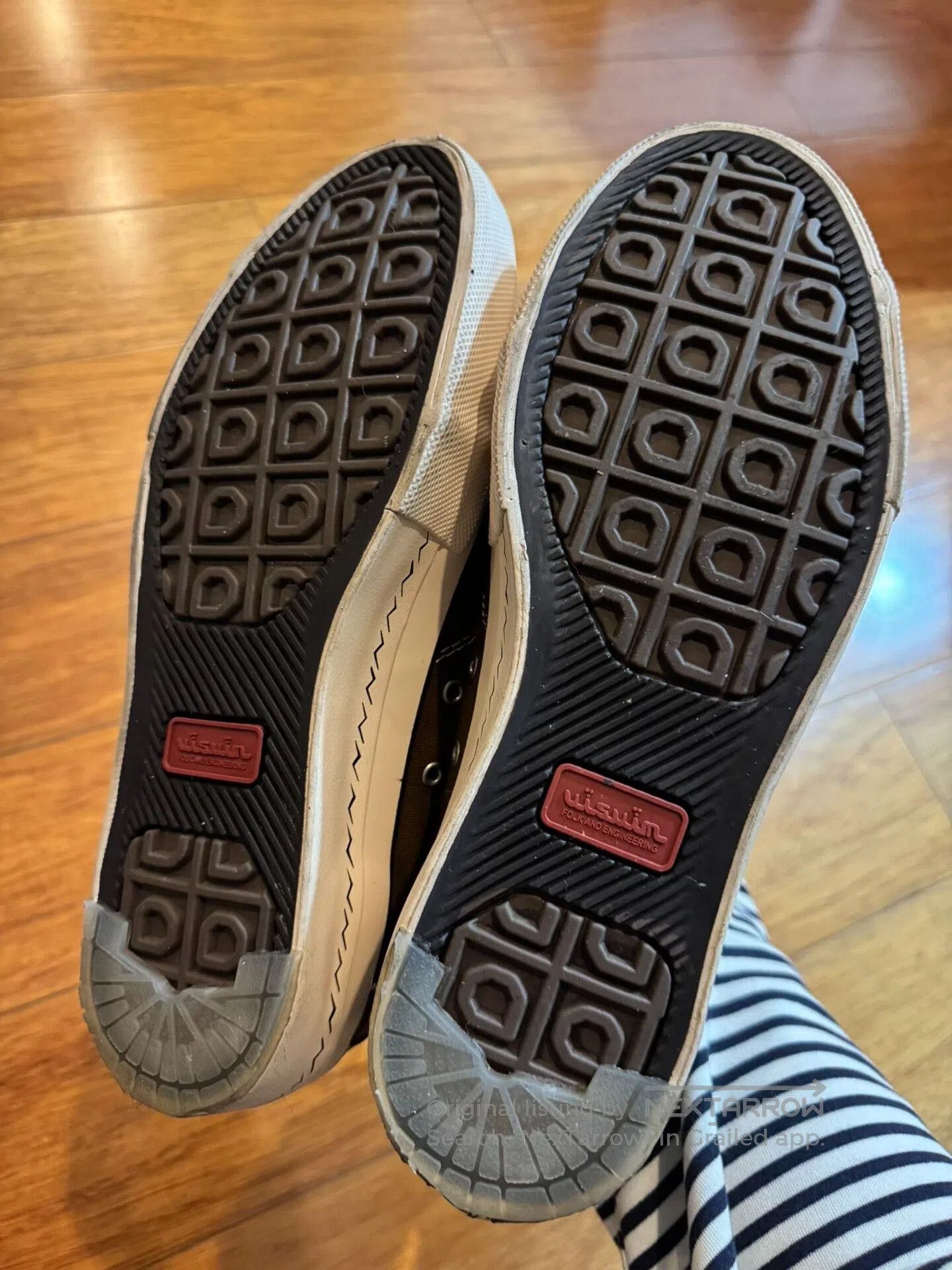Visvim Visvim Skagway Hi Canvas Sneakers in Olive. Size US 8 / EU 41 - 6 Thumbnail