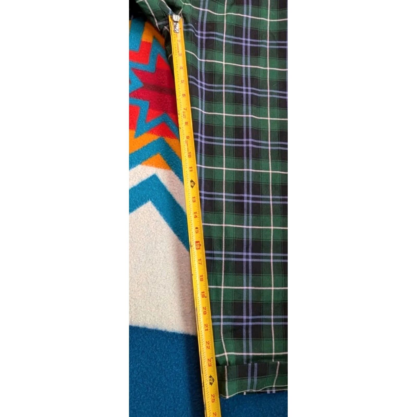 Vintage Bogey Boys Golf Pants 36x25 Tartan Plaid Trousers Macklemore Green Mens Size US 36 / EU 52 - 7 Thumbnail