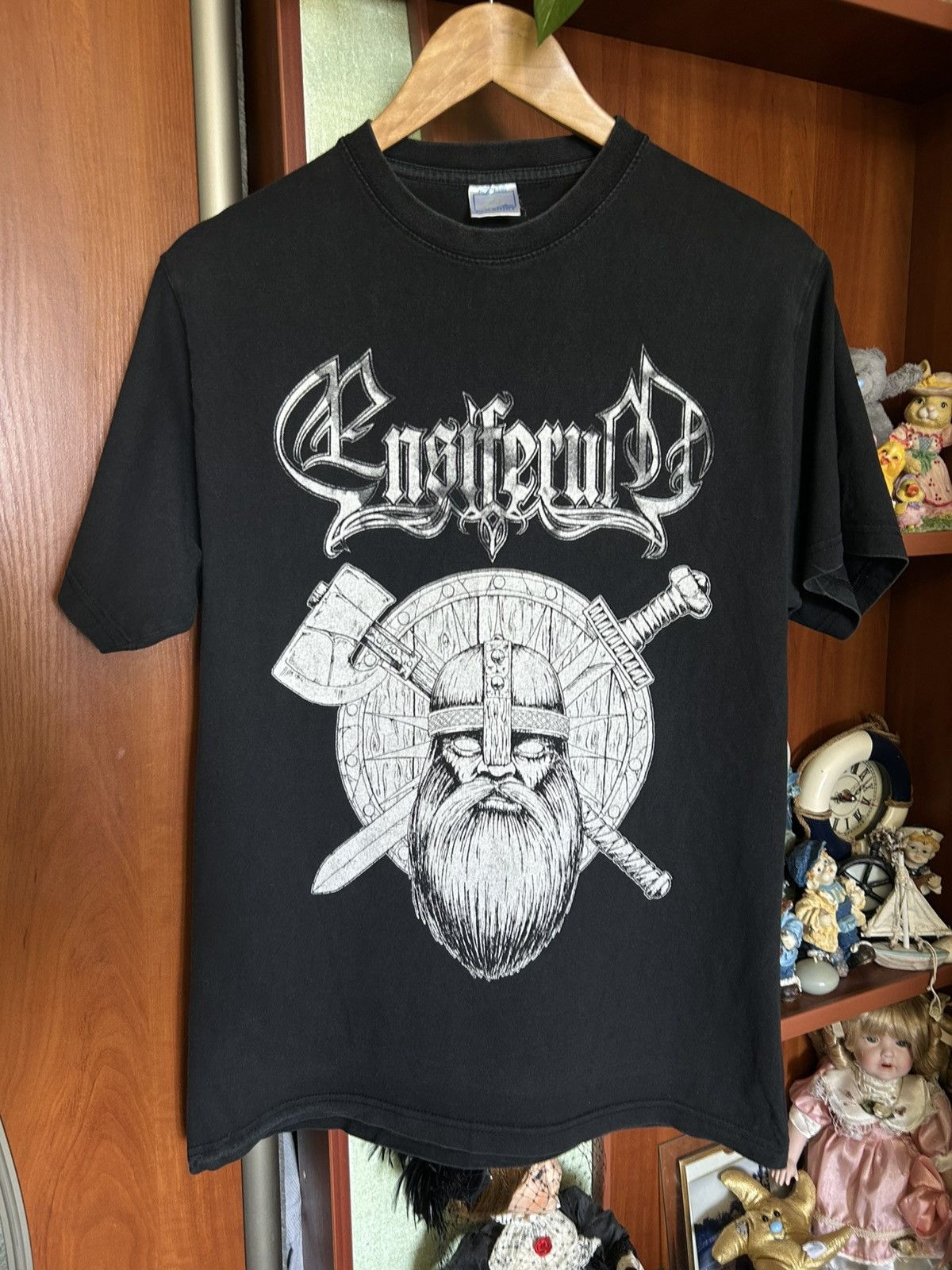 Band Tees Ensiferum vintage 2005 band t-shirt scandinavian folk metal Size US M / EU 48-50 / 2 - 1 Thumbnail