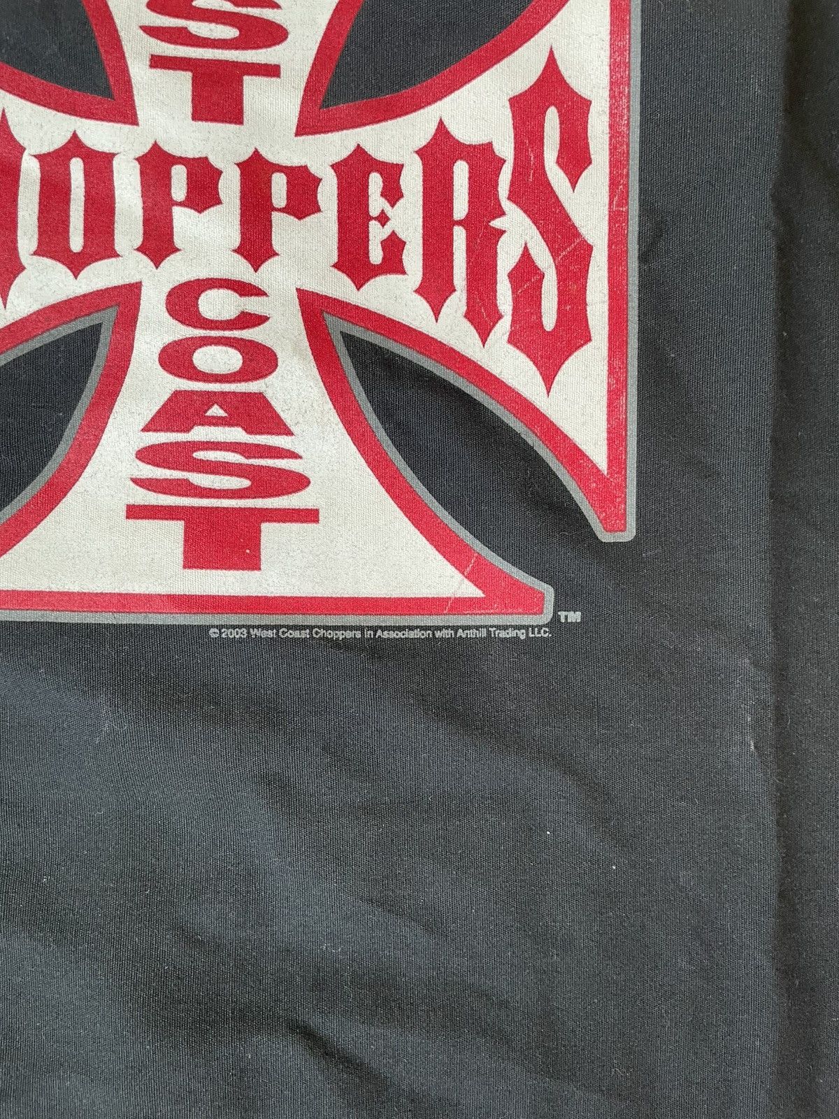 West Coast Choppers Vintage West Coast Choppers Work Wear fire LOGO 2004’s Size US XL / EU 56 / 4 - 5 Thumbnail