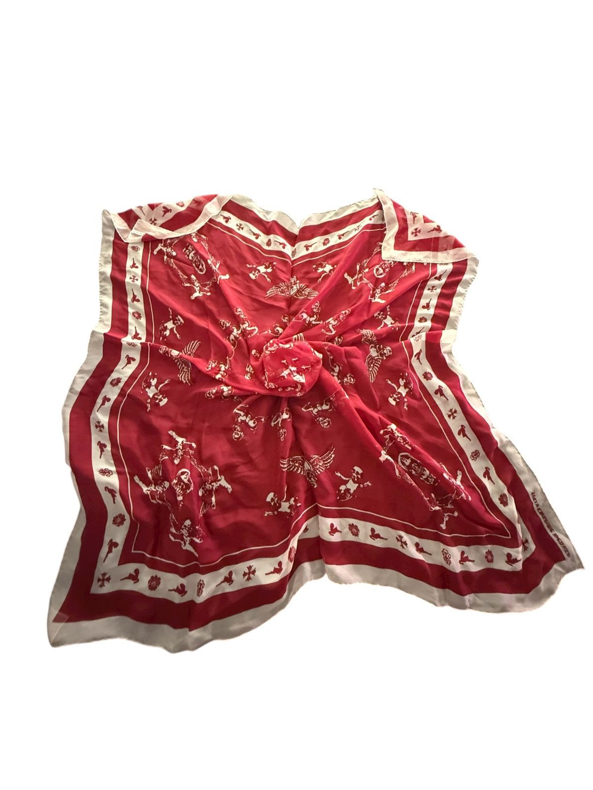 Chrome Hearts Chrome Hearts x FOTI silk scarf Size ONE SIZE - 1 Thumbnail