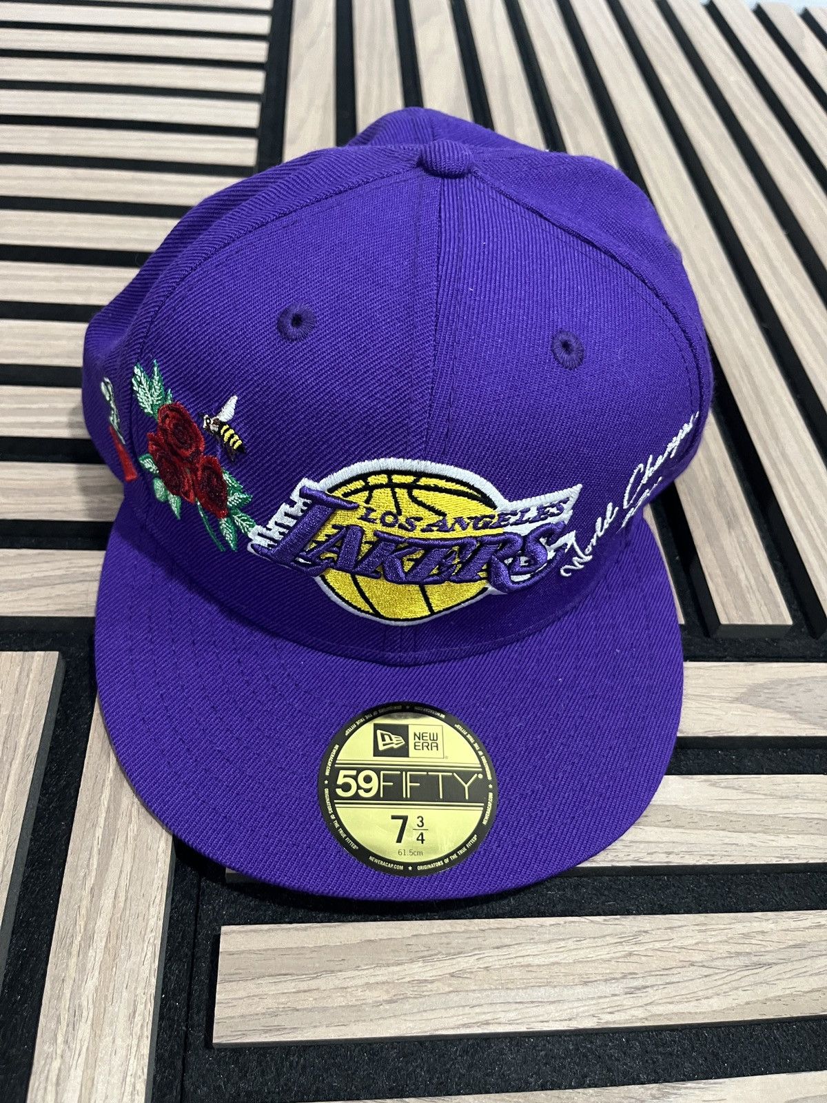New Era Los Angeles Lakers World Champions New Era 59fifty fitted Size ONE SIZE - 1 Thumbnail