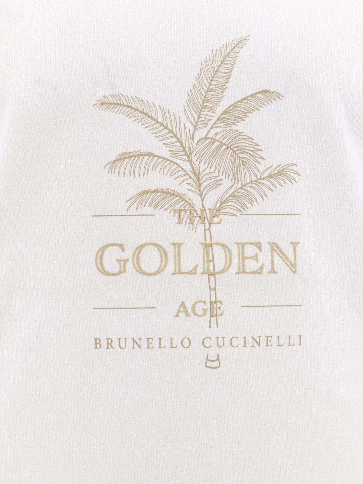 Brunello Cucinelli o1y0526 Crewneck T-Shirt in White Size US S / EU 44-46 / 1 - 3 Thumbnail