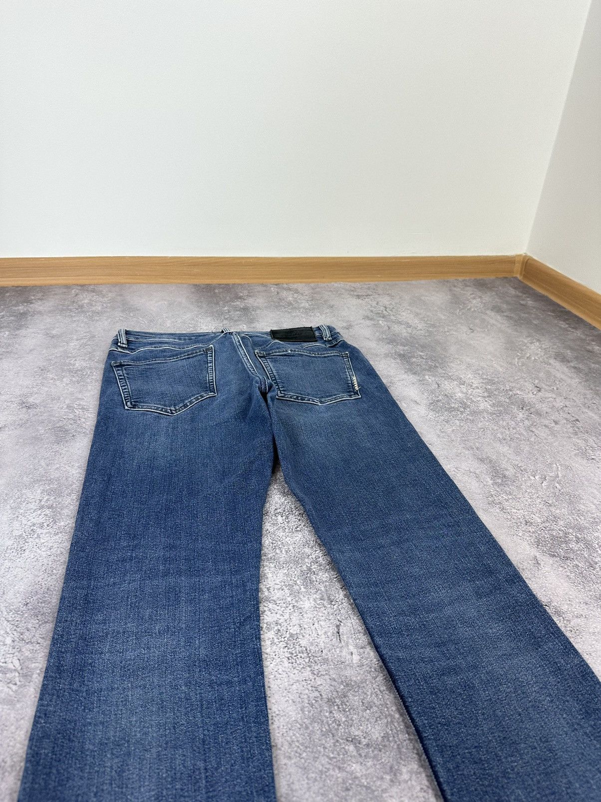 NEUW Denim Vintage Neuw Iggy Skinny Avant Garde Designer Opium Jeans Size US 32 / EU 48 - 4 Thumbnail