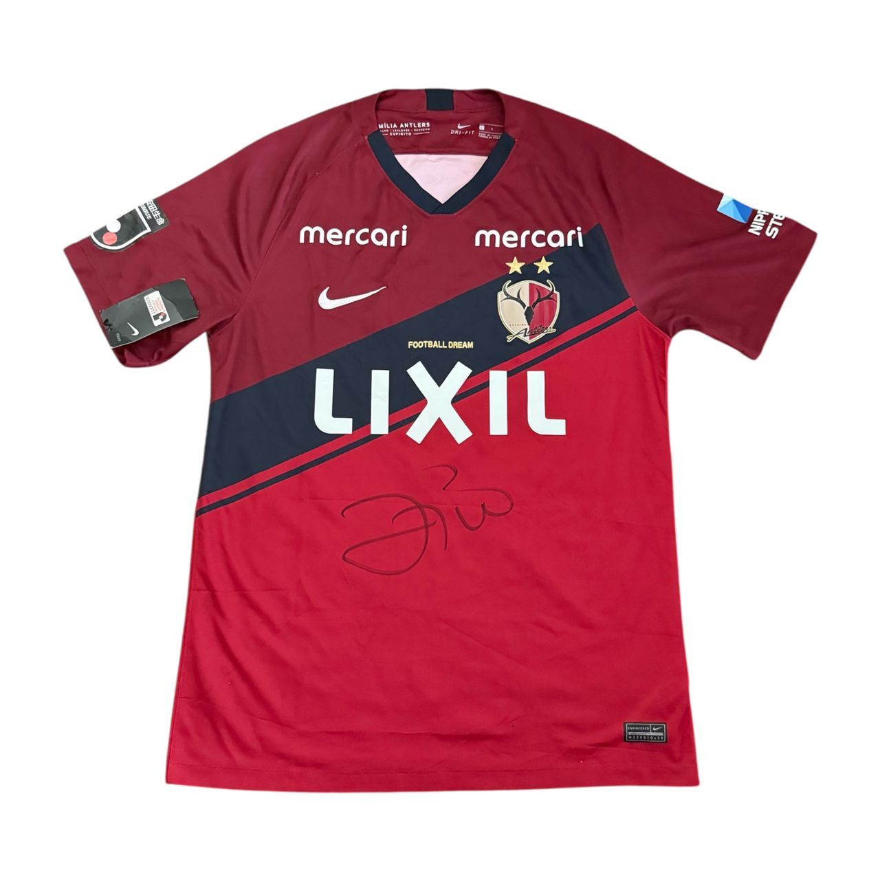 Nike [BNWT] Kashima Antlers 2020/21 Home Shirt - KASHIMA #12 Size US M / EU 48-50 / 2 - 1 Thumbnail