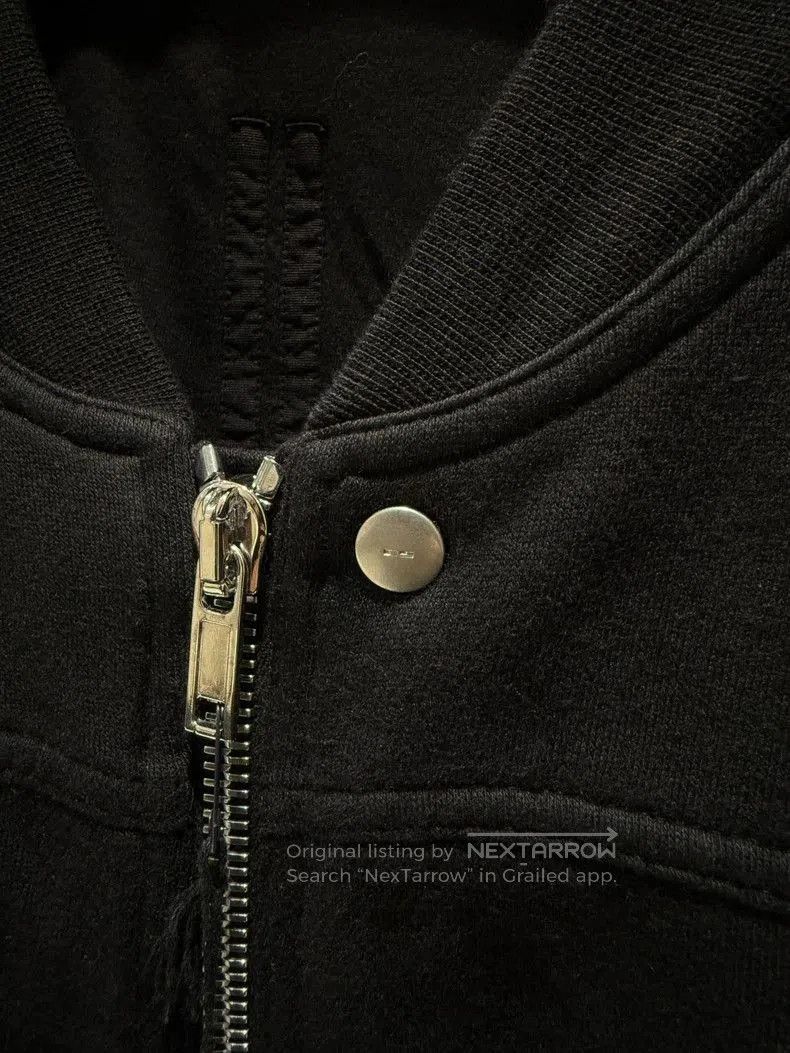 Rick Owens Drkshdw Rick Owens DRKSHDW Black Zip Vest. Size US S / EU 44-46 / 1 - 2 Thumbnail