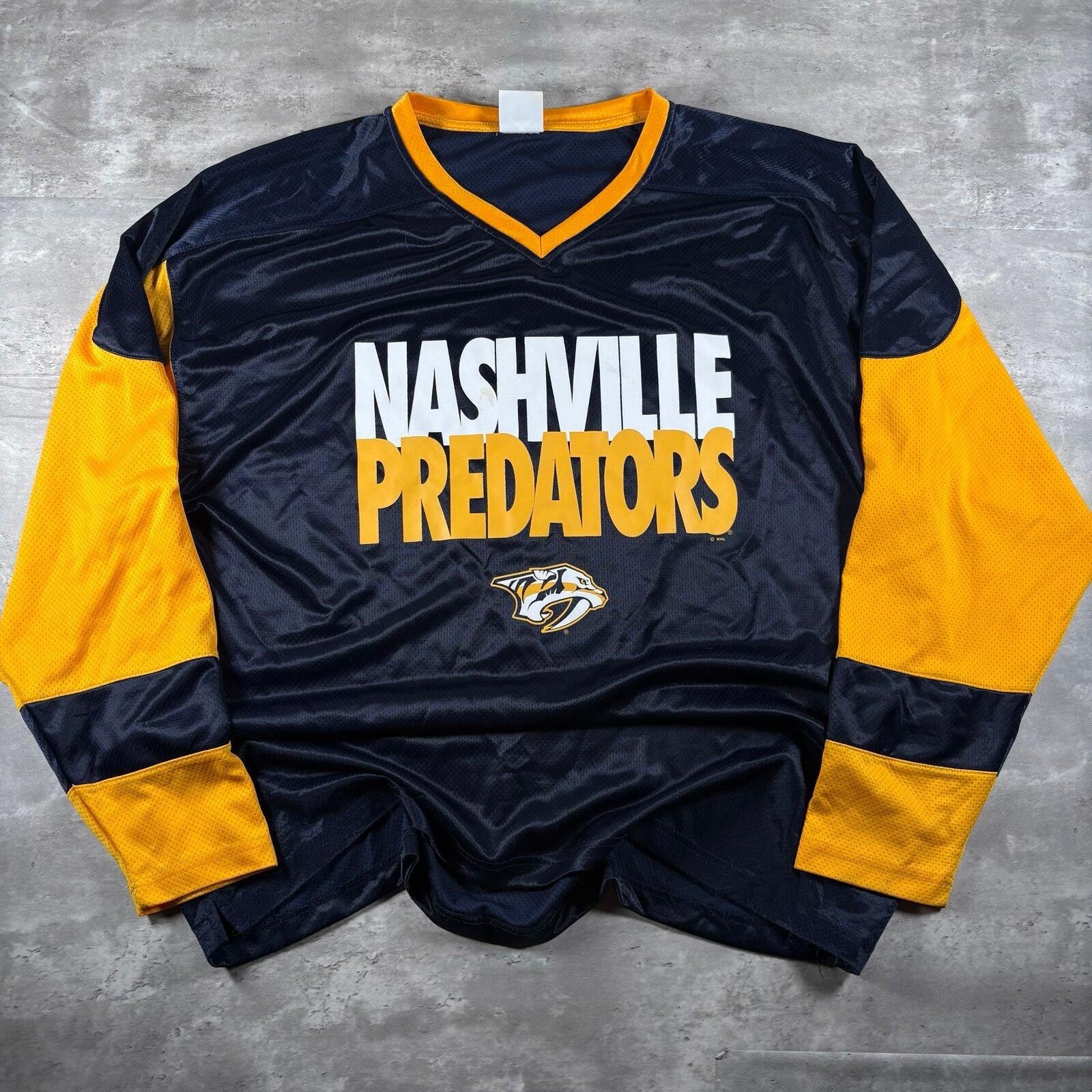 NHL Y2K Nashville predators hockey jersey Size US XL / EU 56 / 4 - 6 Thumbnail