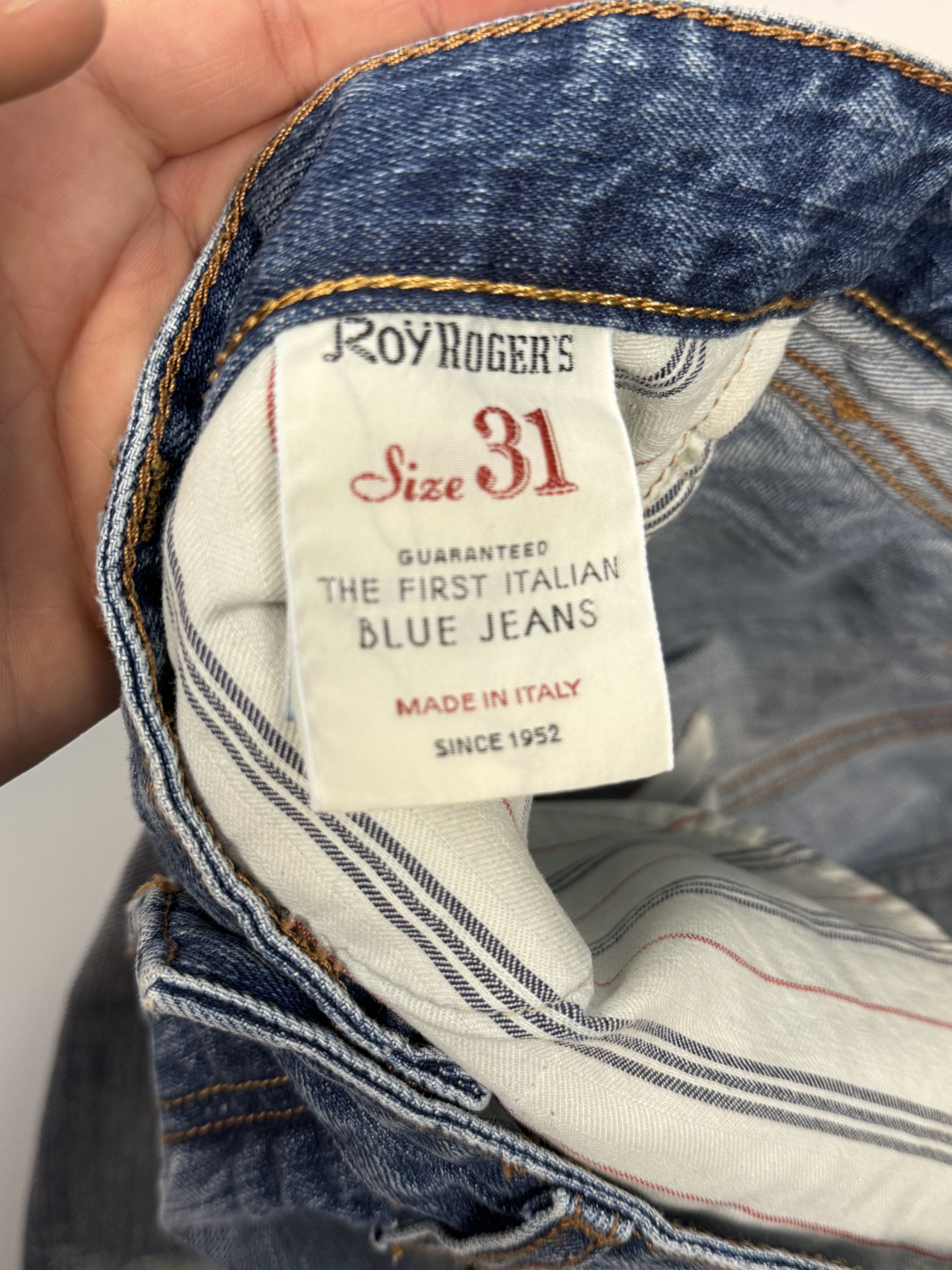 Roy Denim Vintage Roy Rogers distressed slim straight denim Size US 31 - 5 Thumbnail