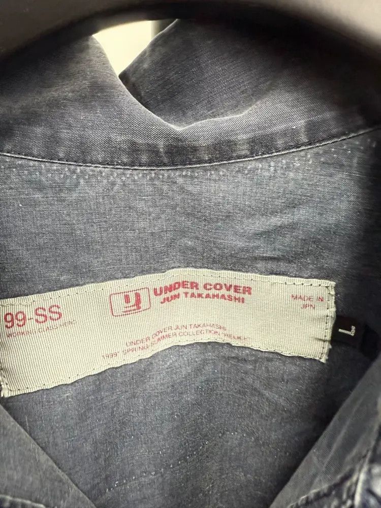 Undercover Sz L Undercover 99SS Relief "Working Class Hero" Zip Up Po Size US L / EU 52-54 / 3 - 8 Thumbnail