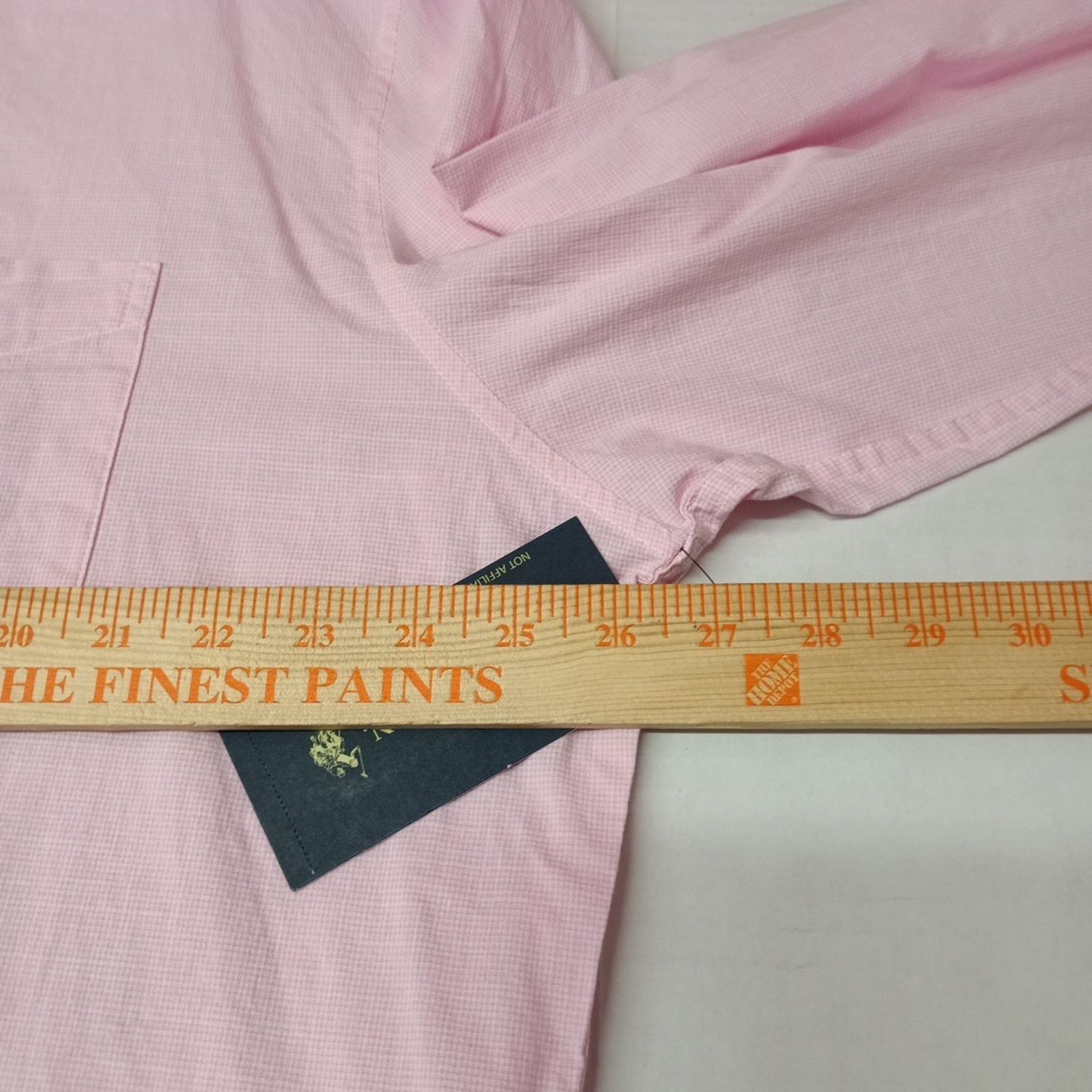 U.S. Polo Assn. U.S. Polo Assn. Button Woven Shirt Men's 2XL Pink Checkered Size US XXL / EU 58 / 5 - 6 Thumbnail