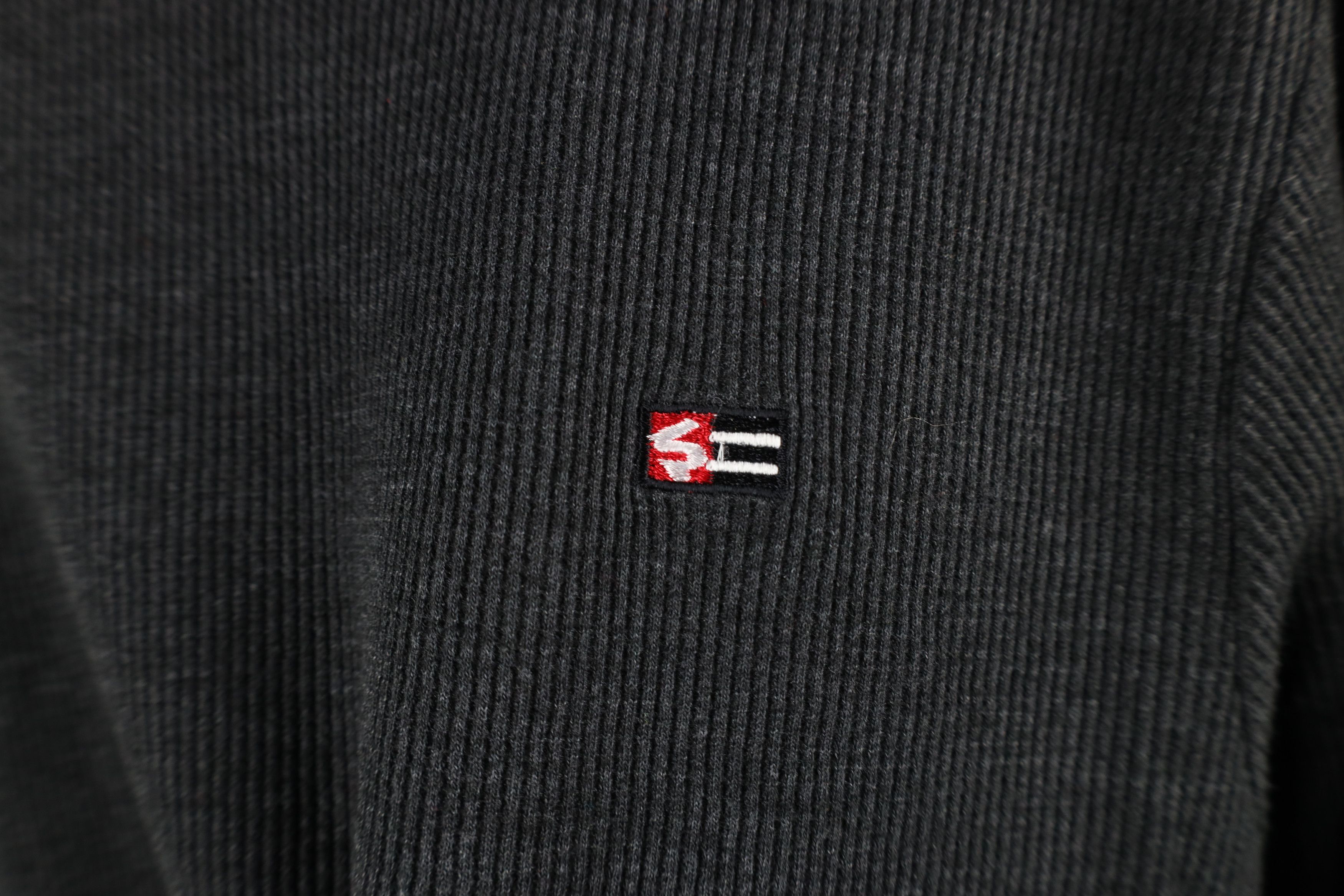 Southpole × Vintage Vintage Southpole Waffle Knit Long Sleeve T-Shirt Gray Size US L / EU 52-54 / 3 - 4 Thumbnail
