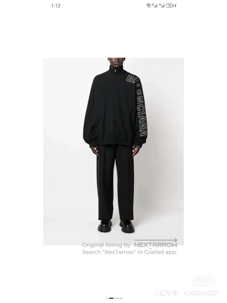 Balenciaga Balenciaga Fleece Jacket Size US S / EU 44-46 / 1 - 8 Thumbnail
