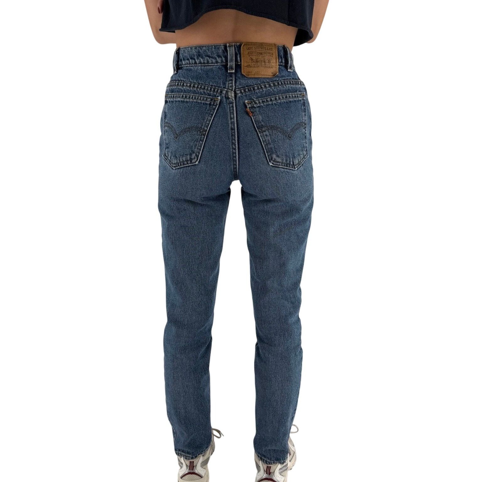 Levi's × Vintage 90s Levis 912 slim fit jeans 1990s vintage Size 27" / US 4 / IT 40 - 2 Thumbnail
