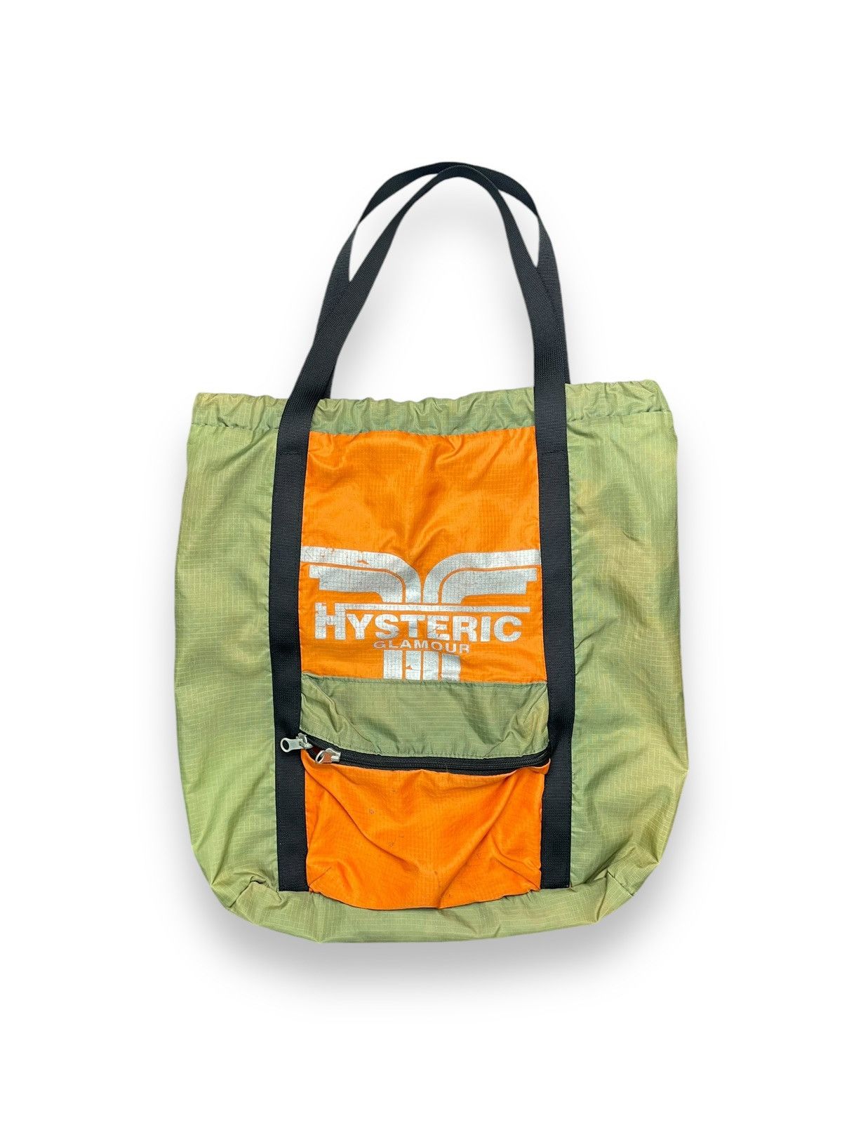 Hysteric Glamour × Japanese Brand × Vintage Vintage Hysteric Glamour Reflective Nylon 2 Way Bag Size ONE SIZE - 1 Thumbnail
