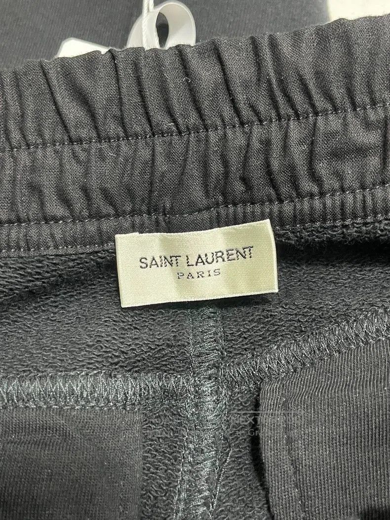 Saint Laurent Paris Saint Laurent Embroidered Jogger Sweatpants Size US 30 / EU 46 - 6 Thumbnail