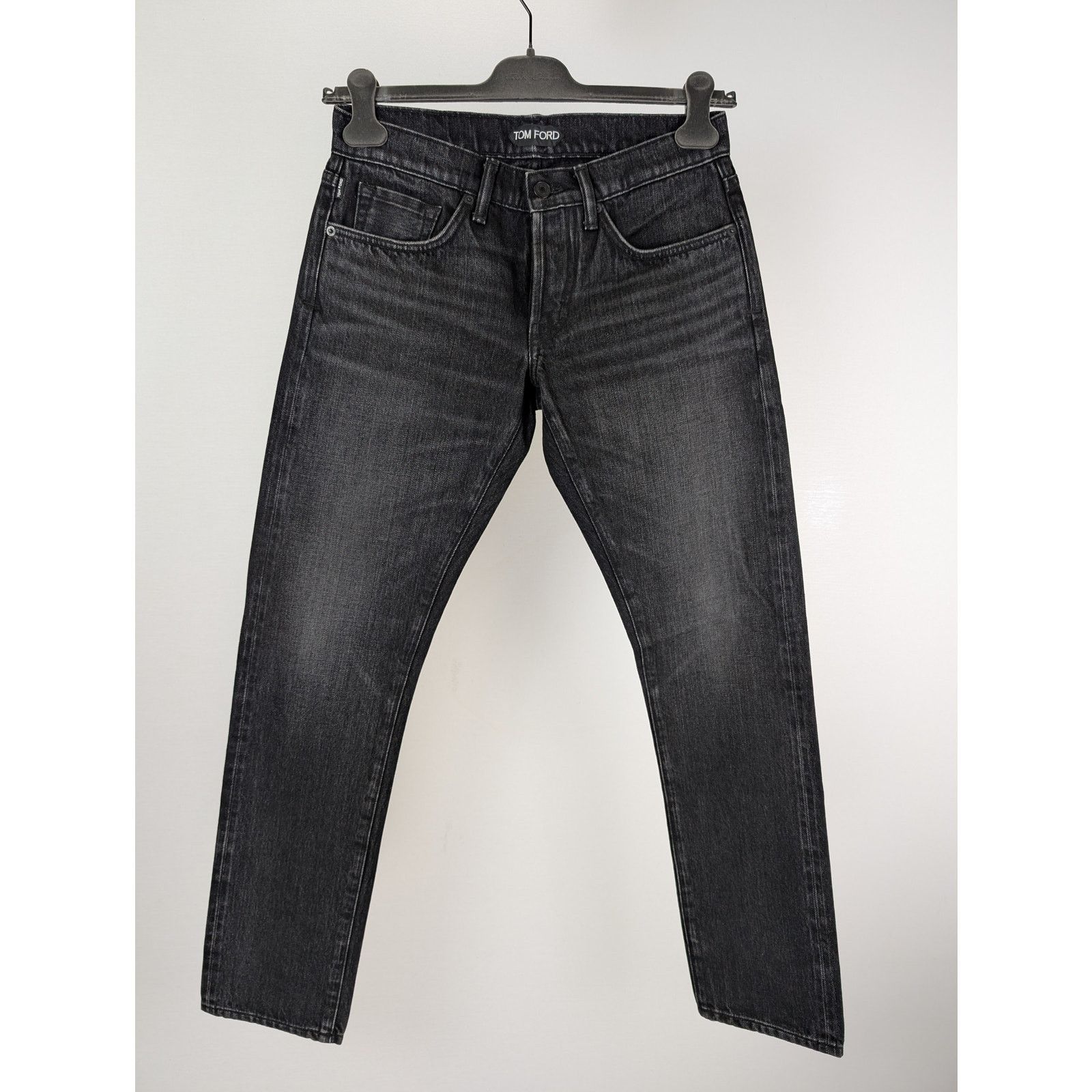 Tom Ford o1rshd1 Slim Denim Jeans in Black Size US 30 / EU 46 - 2 Thumbnail