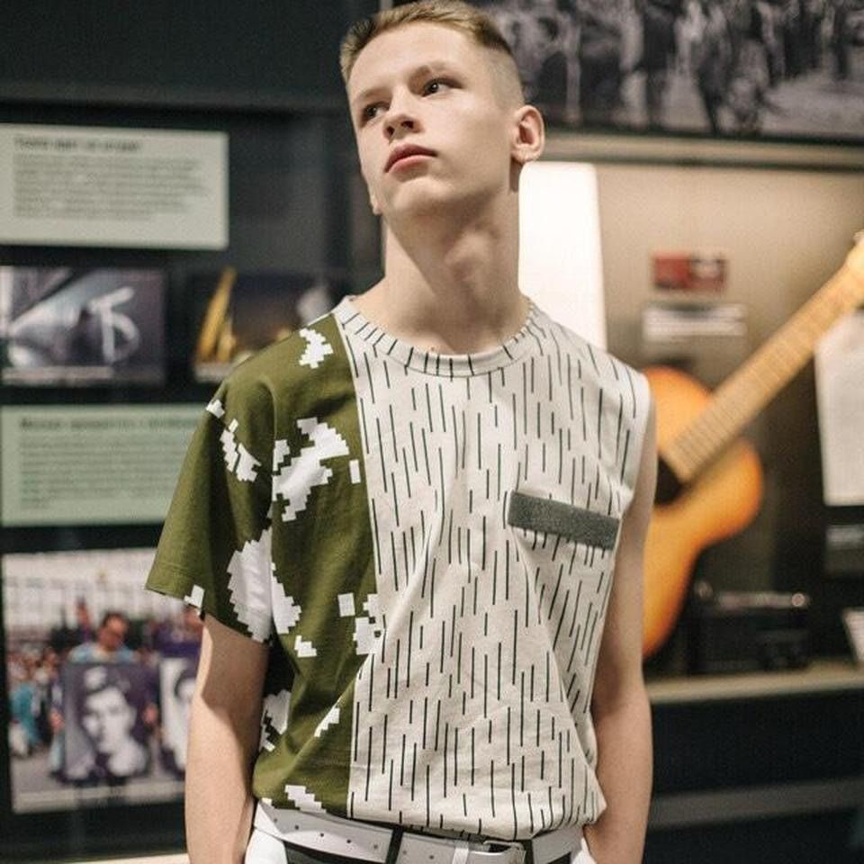 Gosha Rubchinskiy AW18 Runway Hybrid T-shirt