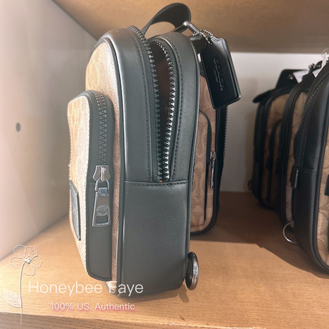 Coach Racer Sling Pack In Signature CV763 Size ONE SIZE - 4 Thumbnail