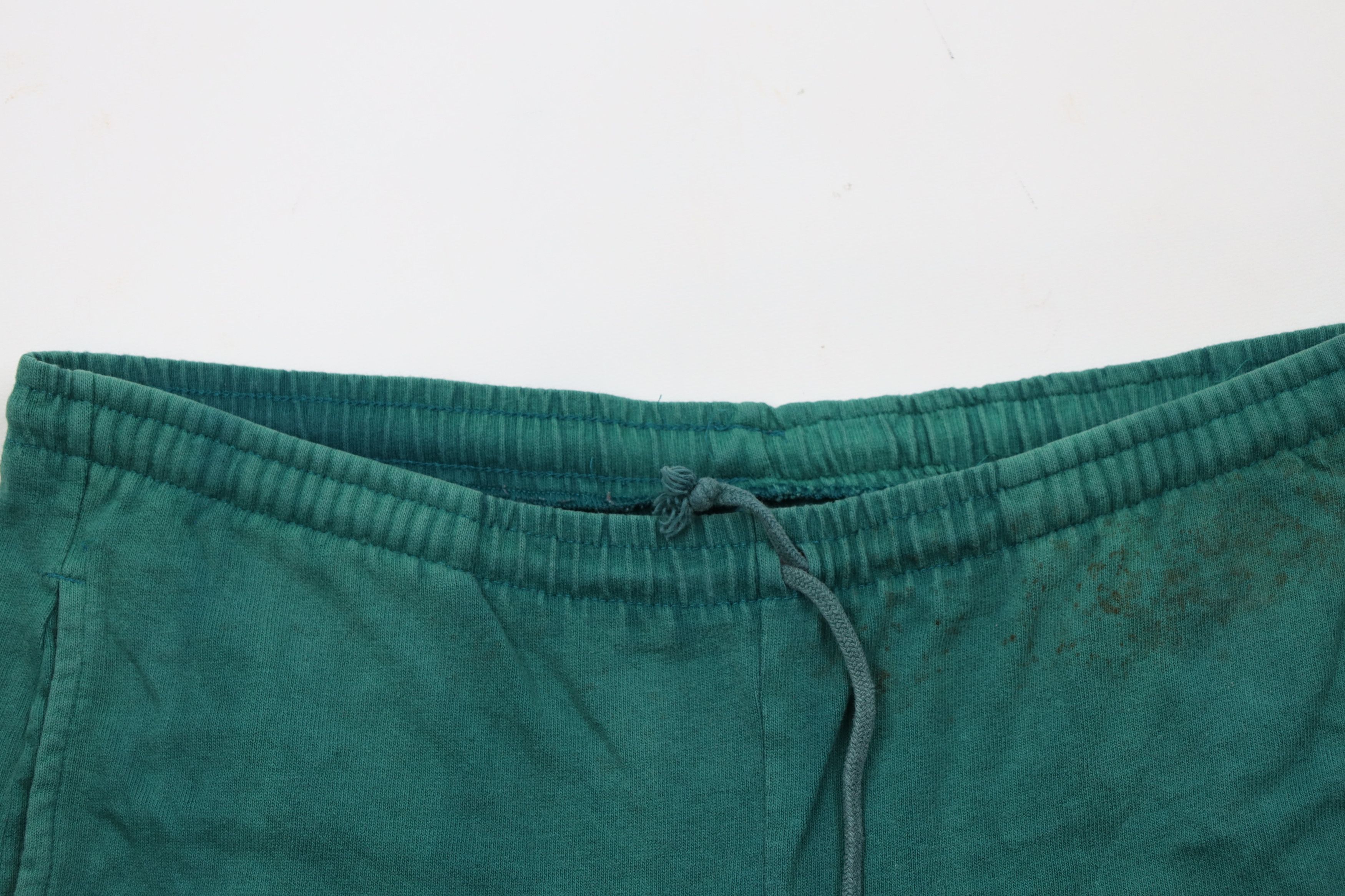 Champion Vintage 90s Champion Above Knee Shorts Green Cotton USA Size US 32 / EU 48 - 2 Thumbnail