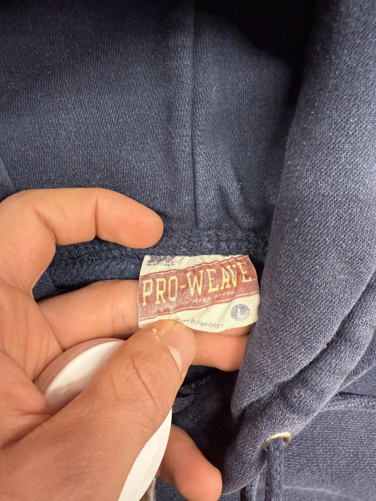 Other Vintage 90s/Y2K Pro Weave St. Ursula Academy Faded Hoodie L Size US L / EU 52-54 / 3 - 4 Thumbnail