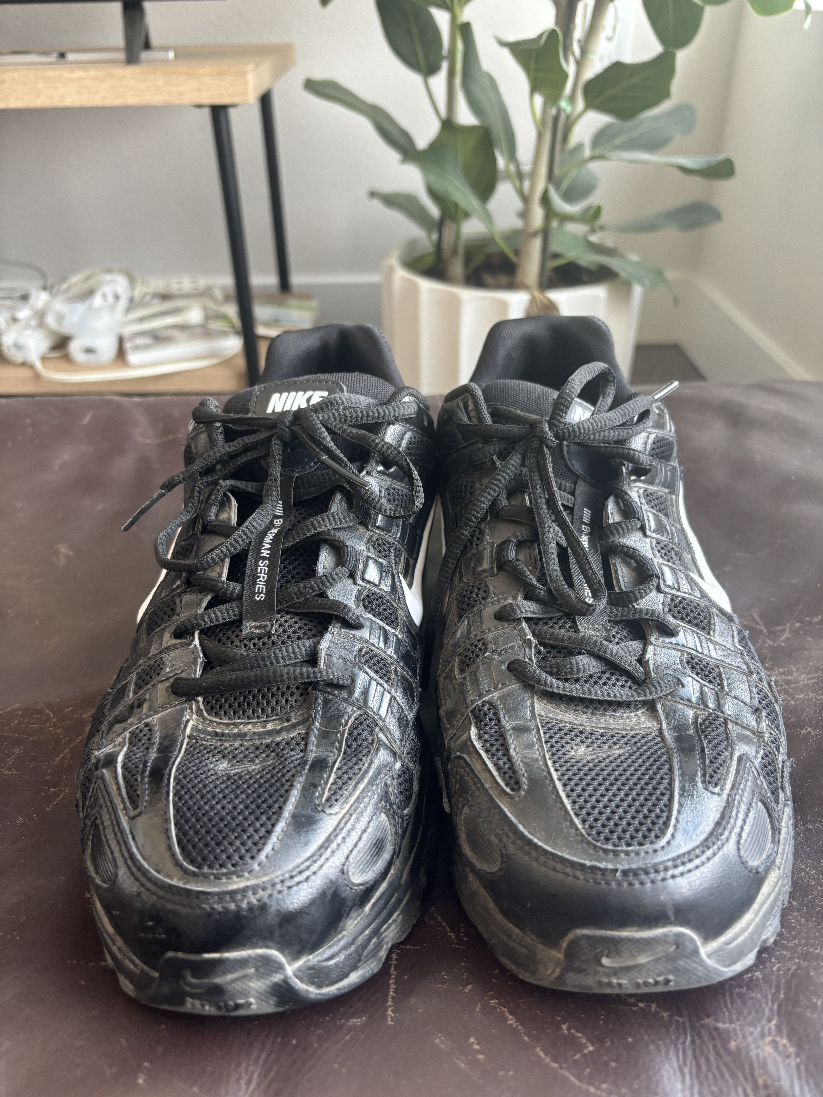 Nike NIKE P-6000 'Black White' Size US 11 / EU 44 - 2 Thumbnail
