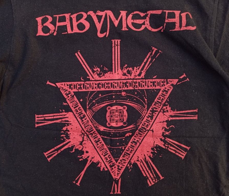 Band Tees Babymetal 🤘 Band Tshirt Kawaii Metal😍🎌 Size US S / EU 44-46 / 1 - 1 Thumbnail