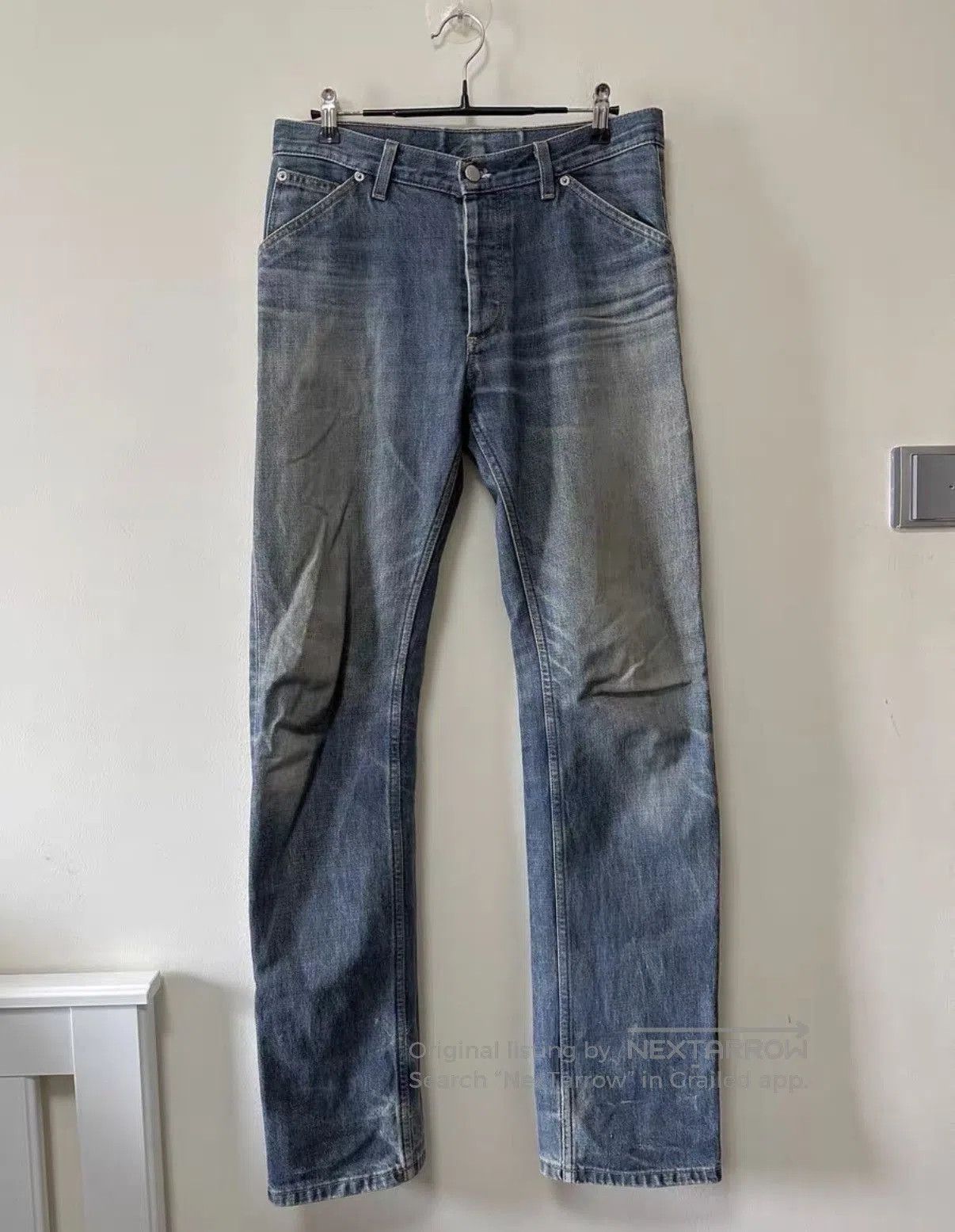 Helmut Lang Blue Denim Jeans Size 28. Size US 28 / EU 44 - 1 Thumbnail