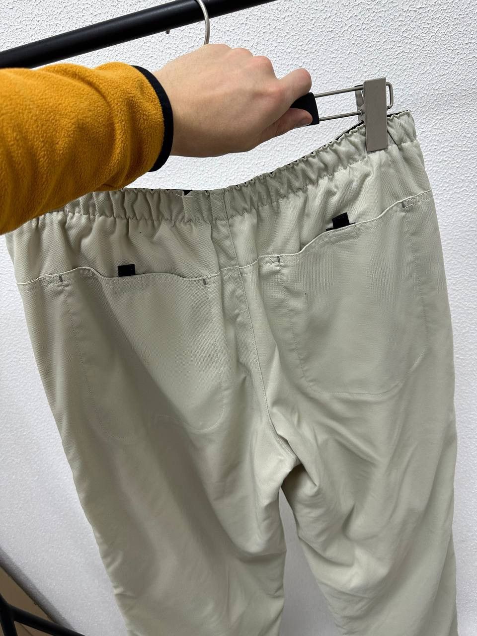 Nike × Vintage Vintage Nike y2k Beige Track Pants size M-L Size US 34 / EU 50 - 5 Thumbnail