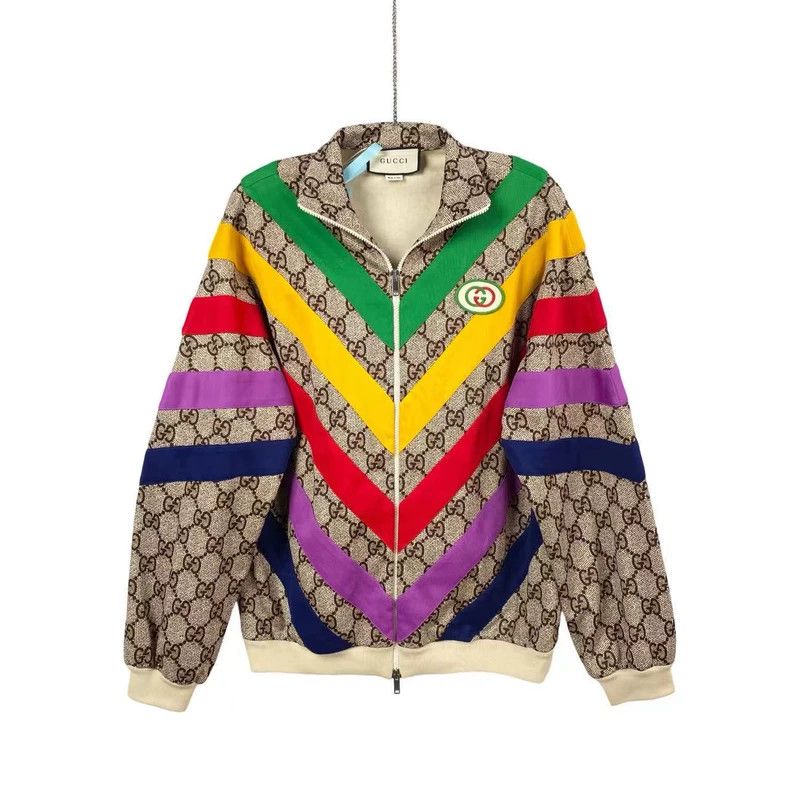Gucci Gucci Rainbow Print Jacket Size S Size US S / EU 44-46 / 1 - 1 Thumbnail